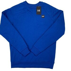 Under Armour mens UA Rival Fleece Crew sweatshirt S